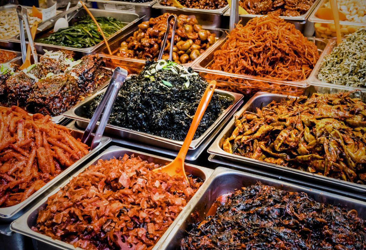 Gwangjang Market, marché célèbre pour la street-food Gwangjang Market, marché célèbre pour la street-food