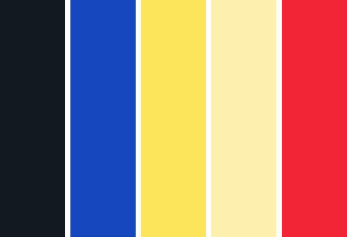 Palette de couleurs