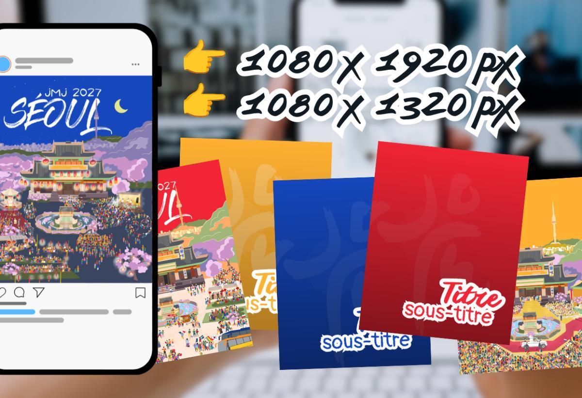 Fonds visuels pour insta
