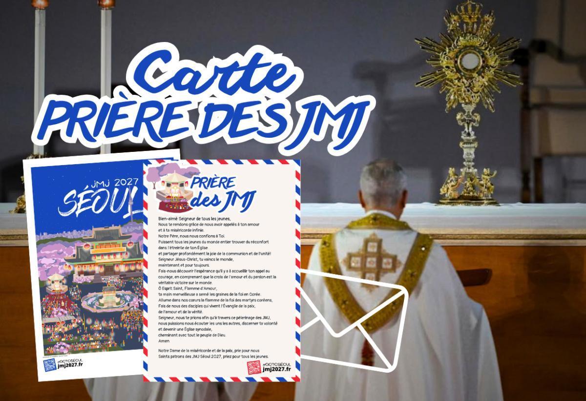 Carte postale Prière des JMJ