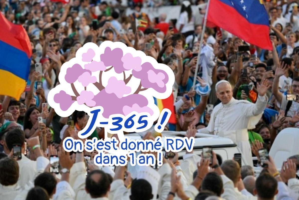 J-365 avant les JMJ de Séoul ! 