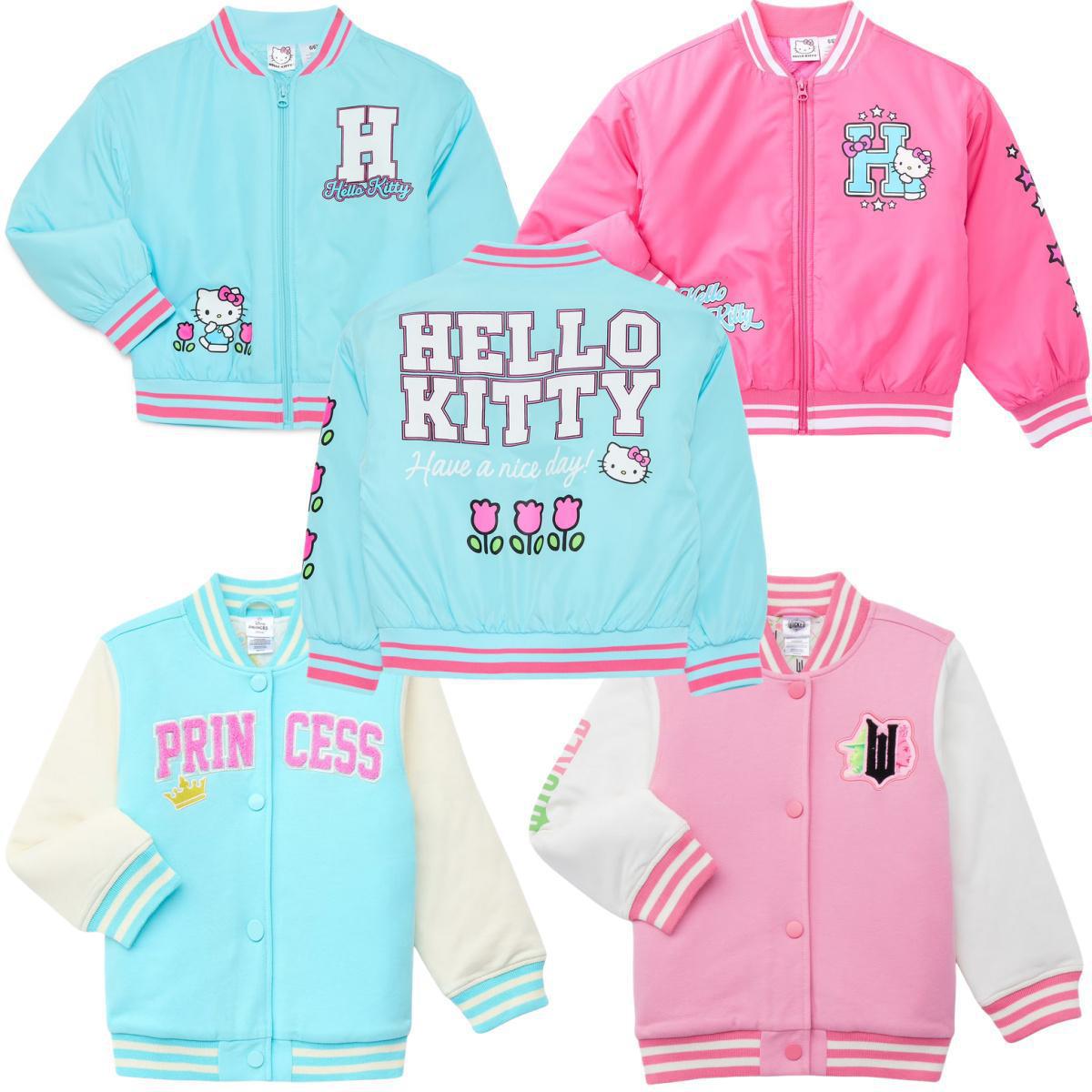 Girl's Character Varsity Jackets for $7.99-9.99!