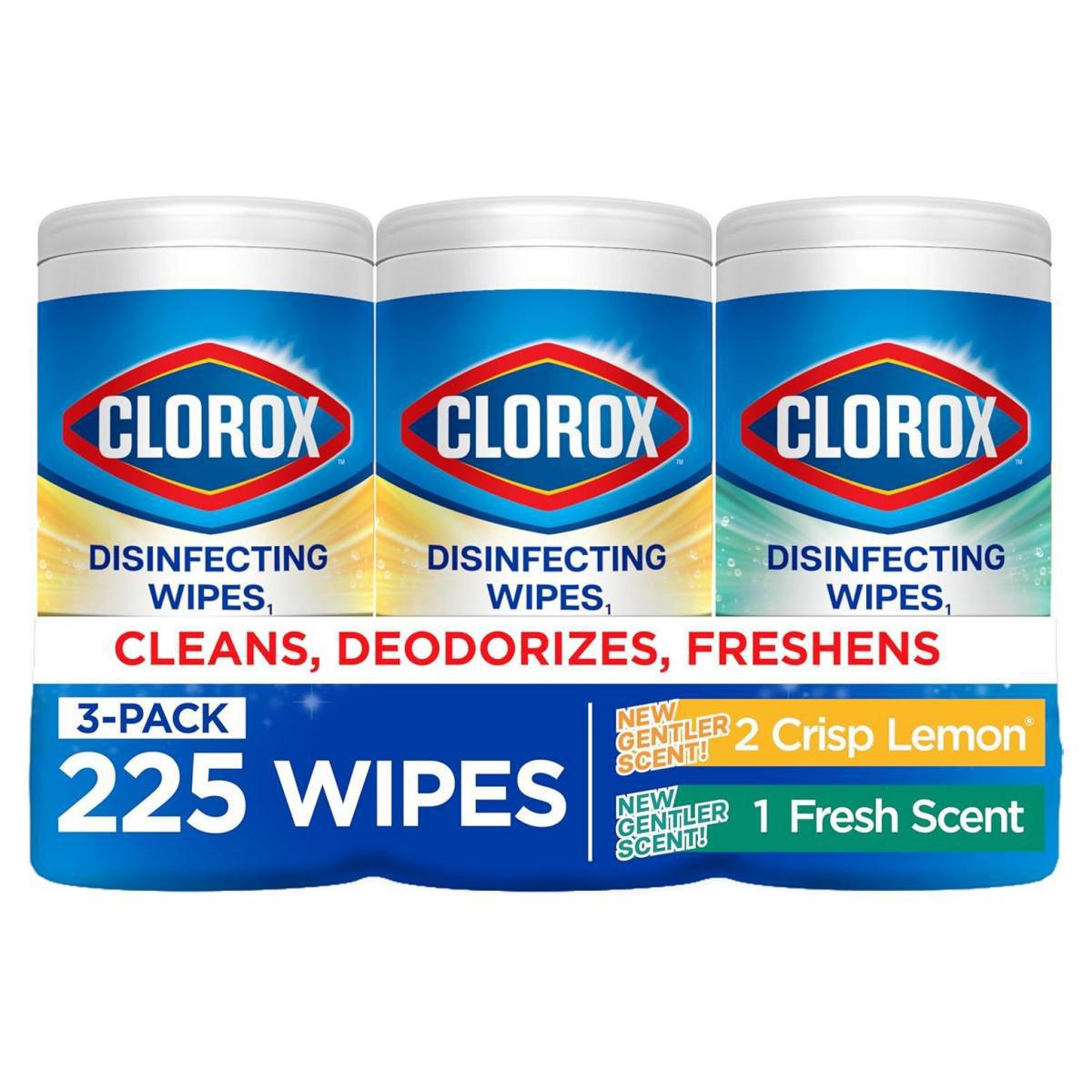 Clorox Disinfecting Wipes as low as $8.xx