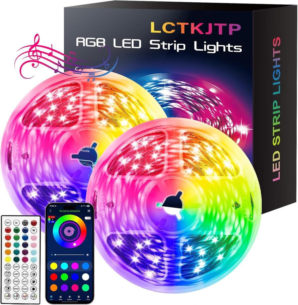2pk LED Strip Lights for $4.xx