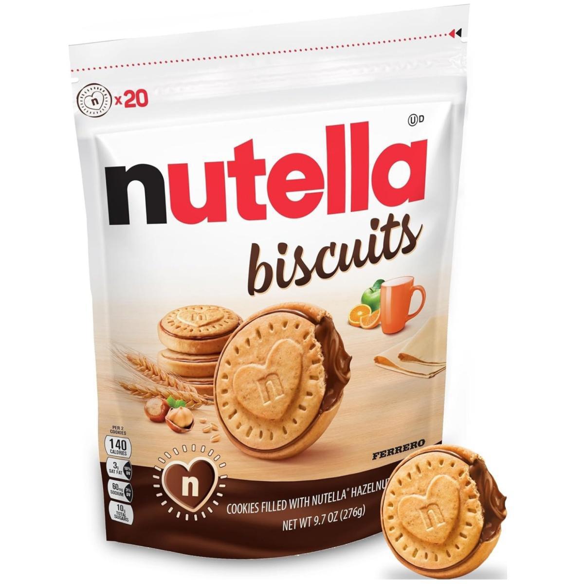 Nutella Filled Biscuits Cookies as low as $3.xx