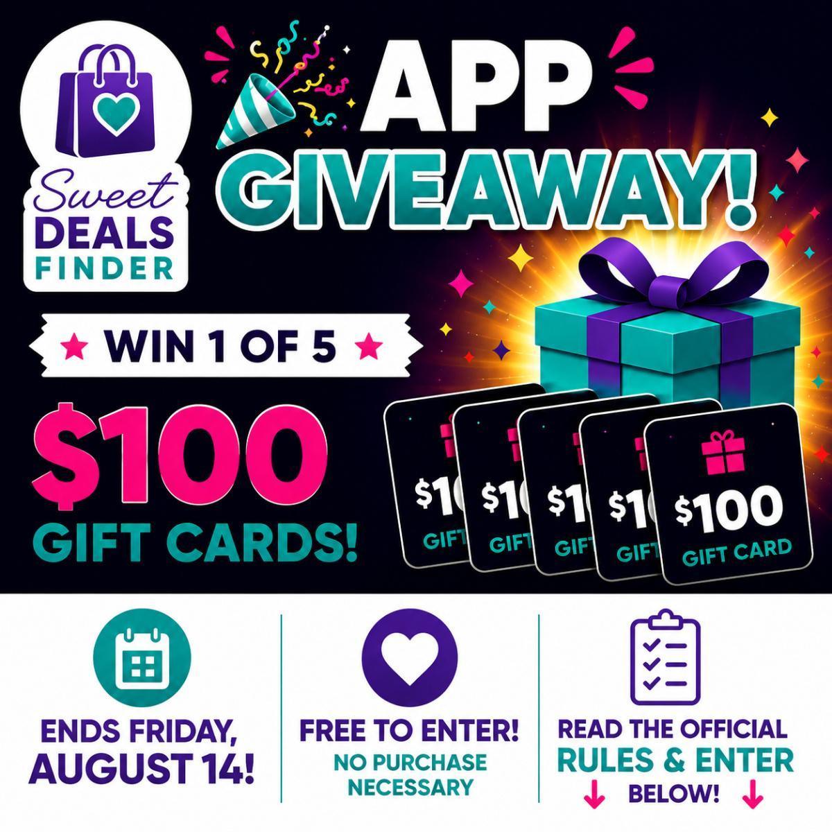 Official Giveaway Rules & Entry Details