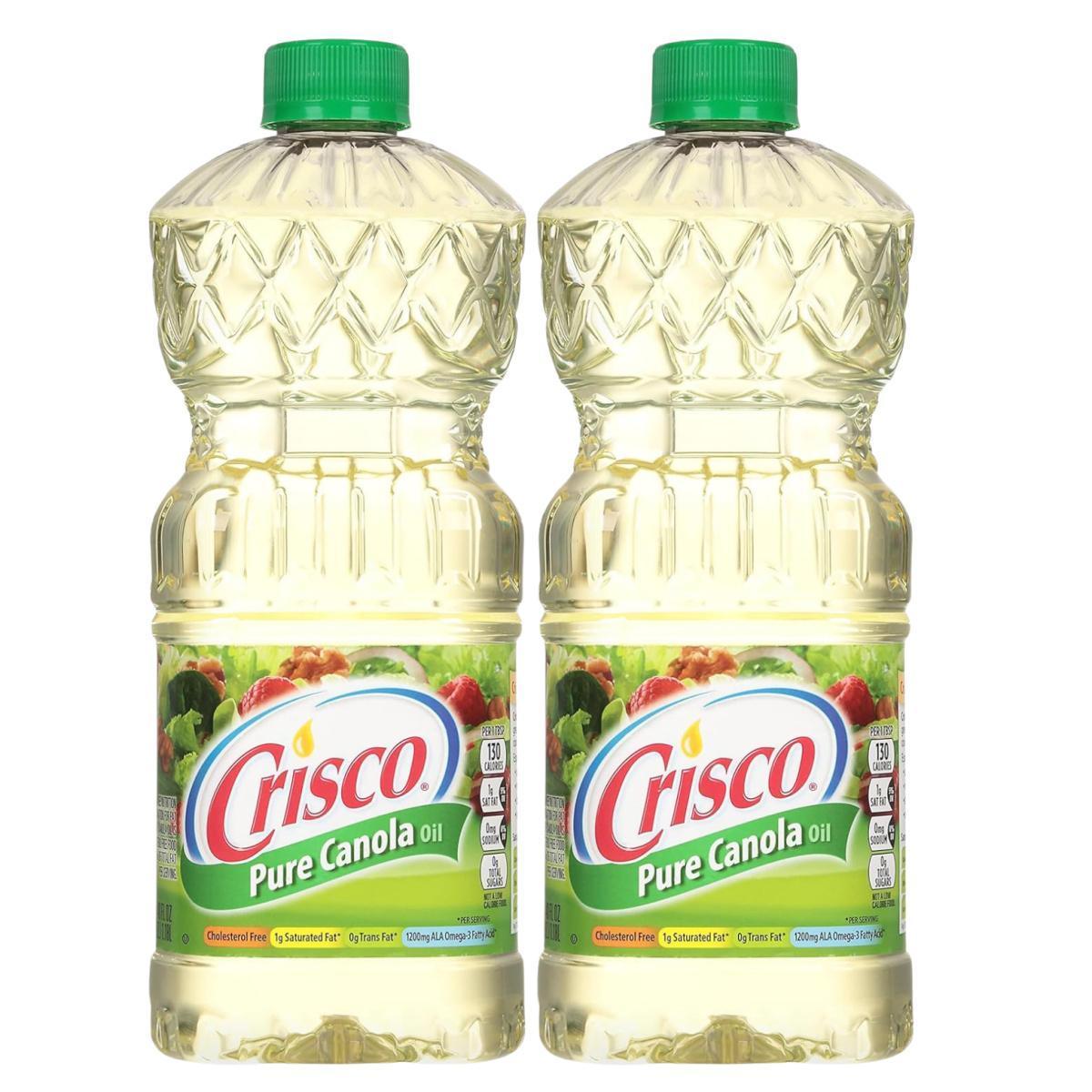Crisco Pure Canola Oil 2-Pack for Just $6.xx on Amazon