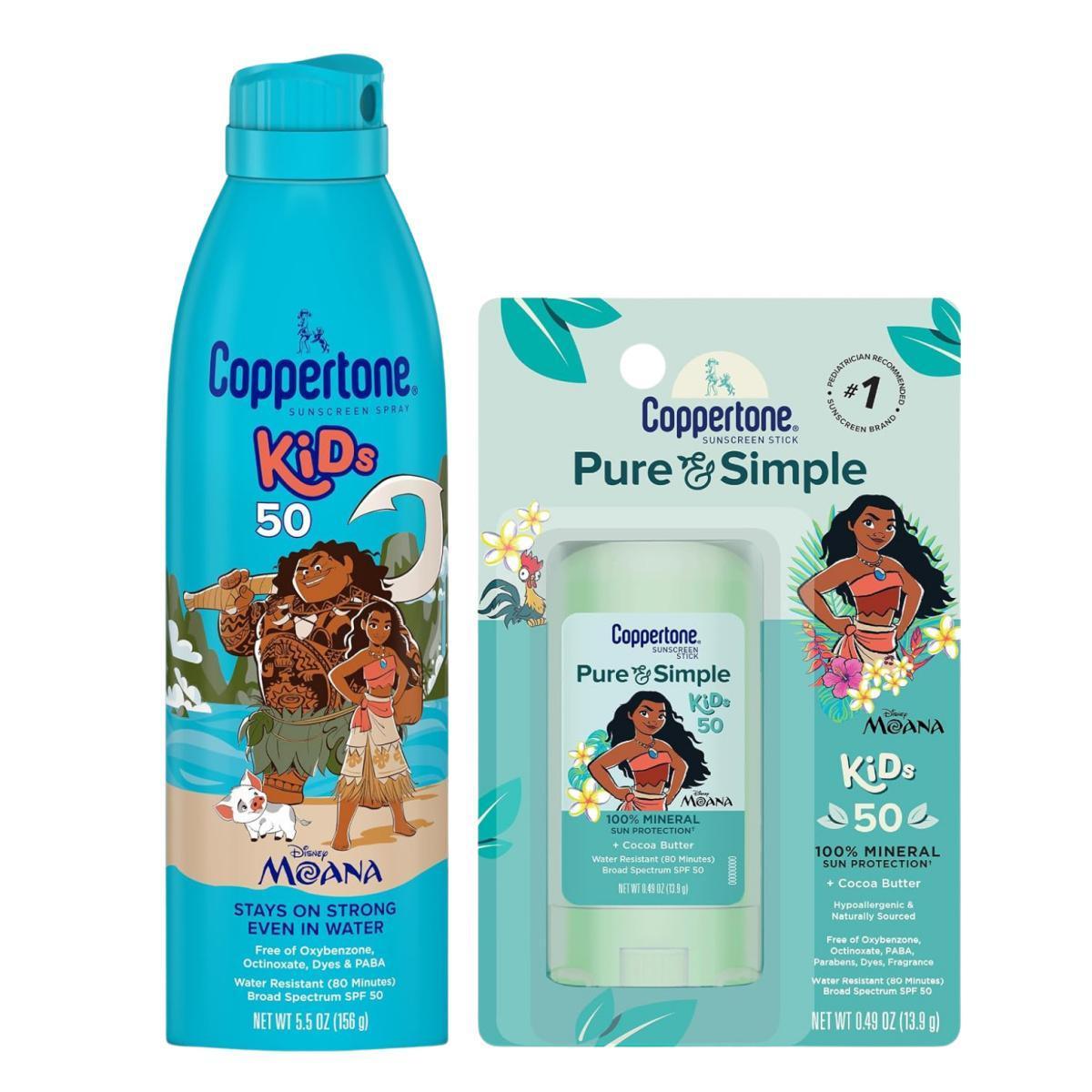 Coppertone Kids Sunscreen Set for Just $6.xx on Amazon