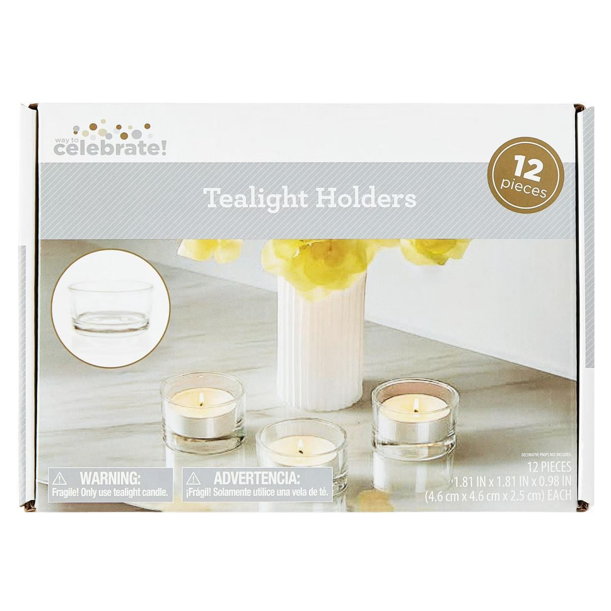 Tealight Holders 12-Piece for Just $4.11 at Walmart