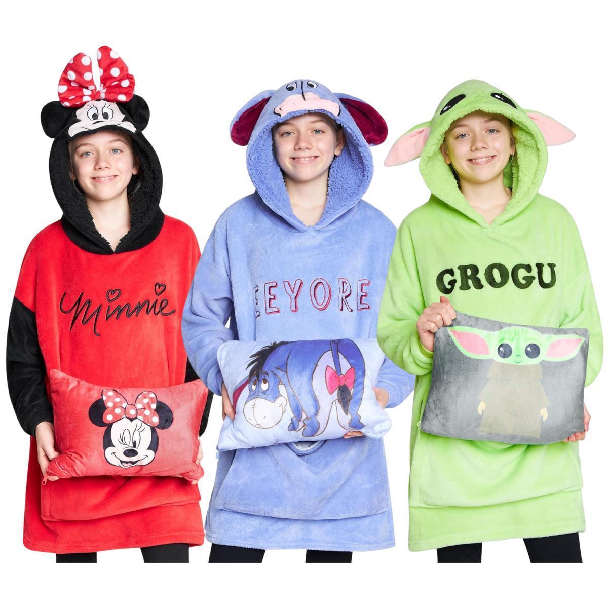 Disney Kids 2-in-1 Blanket Hoodie from $13.xx on Amazon
