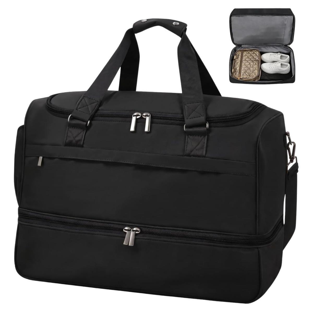 Carry-On Weekender with Shoe Compartment from $9.xx on Amazon