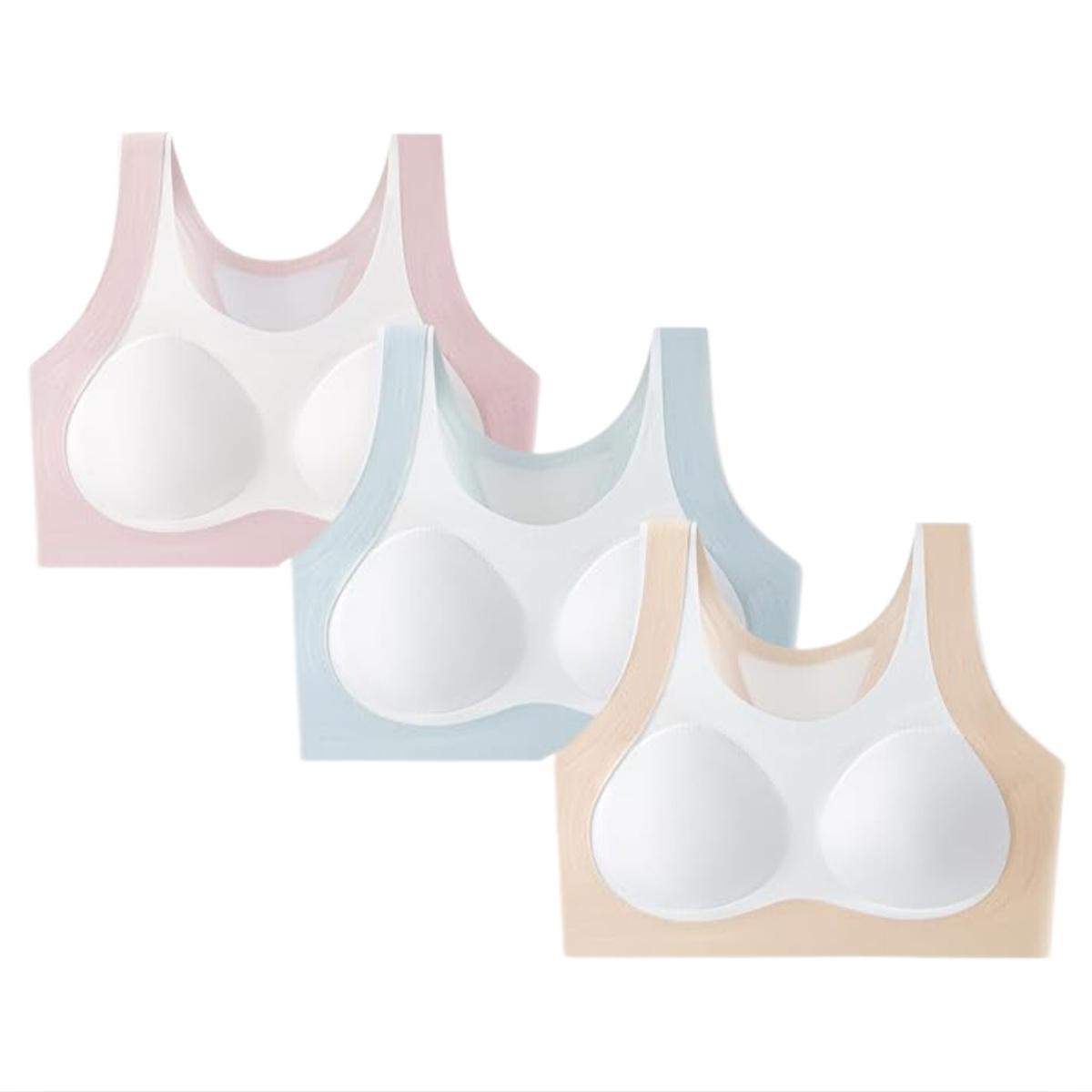 Girls’ Seamless Training Bras 3-Pack for $6.xx on Amazon