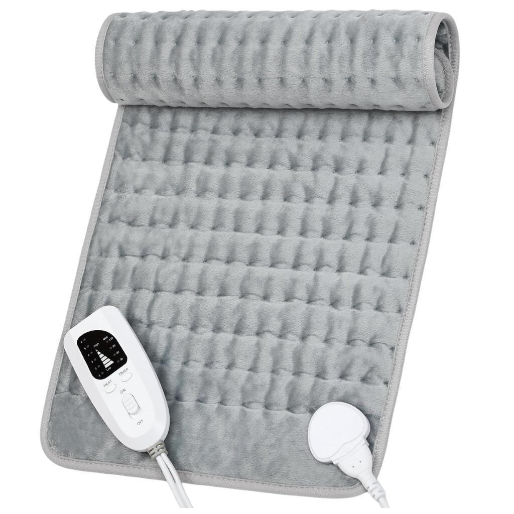Electric Heating Pad 24x12 In for $9.xx on Amazon