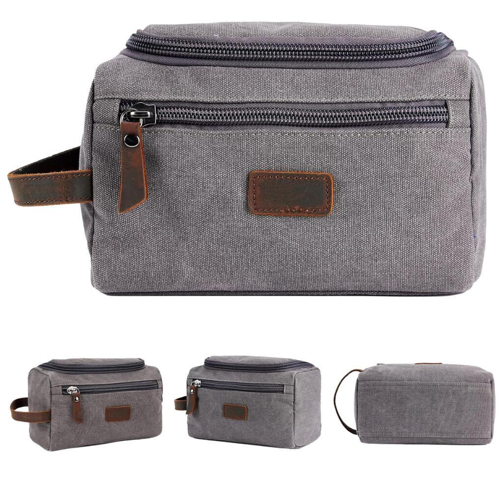 BOGO! Men's Canvas Toiletry Bag for $4.xx Each on Amazon