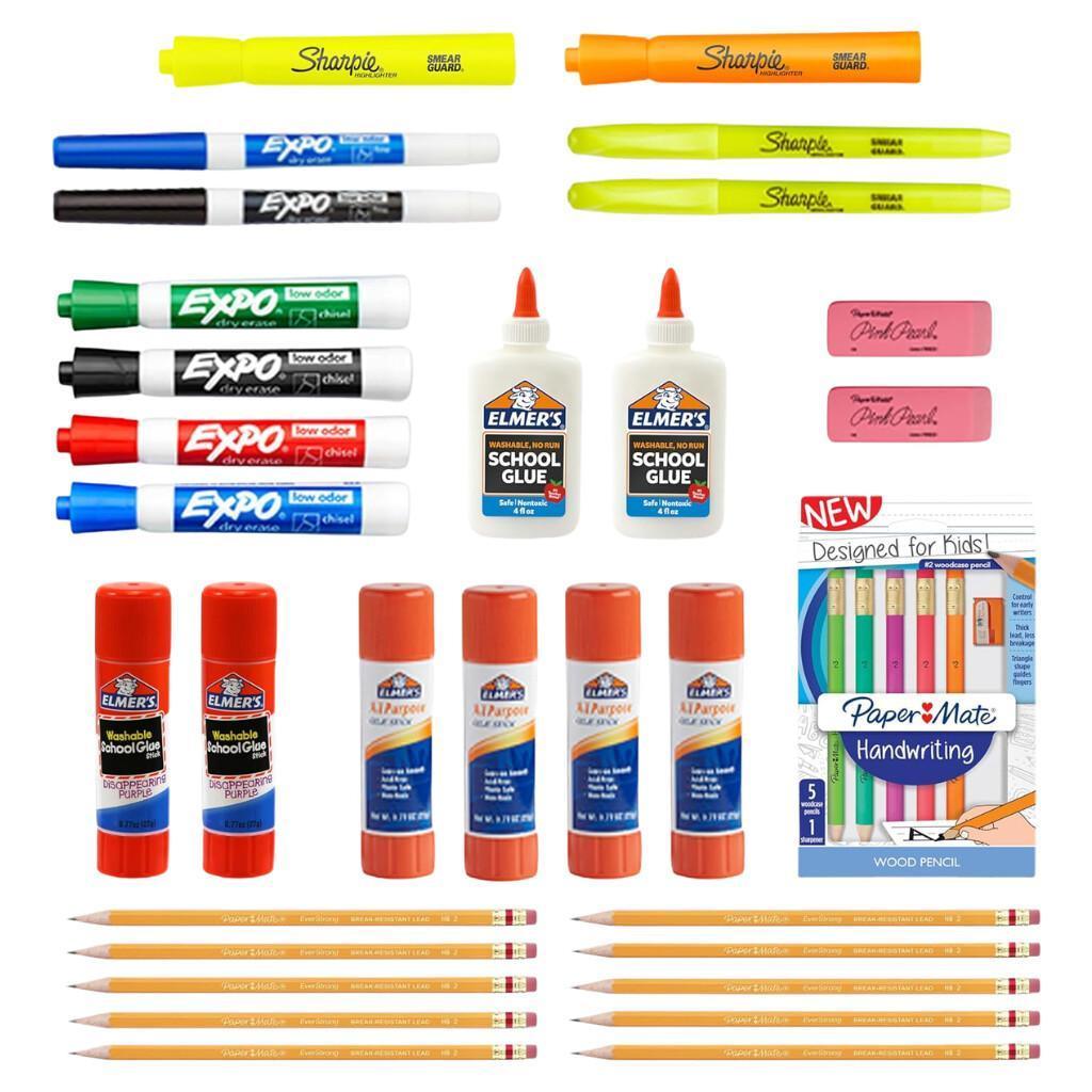 Sharpie School Supplies Variety Pack for $11.xx on Amazon
