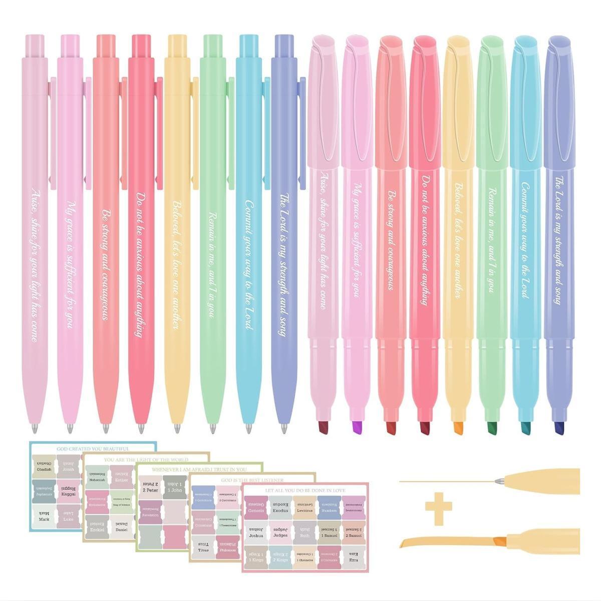 Pastel Highlighters & Gel Pens Set for $2.xx on Amazon