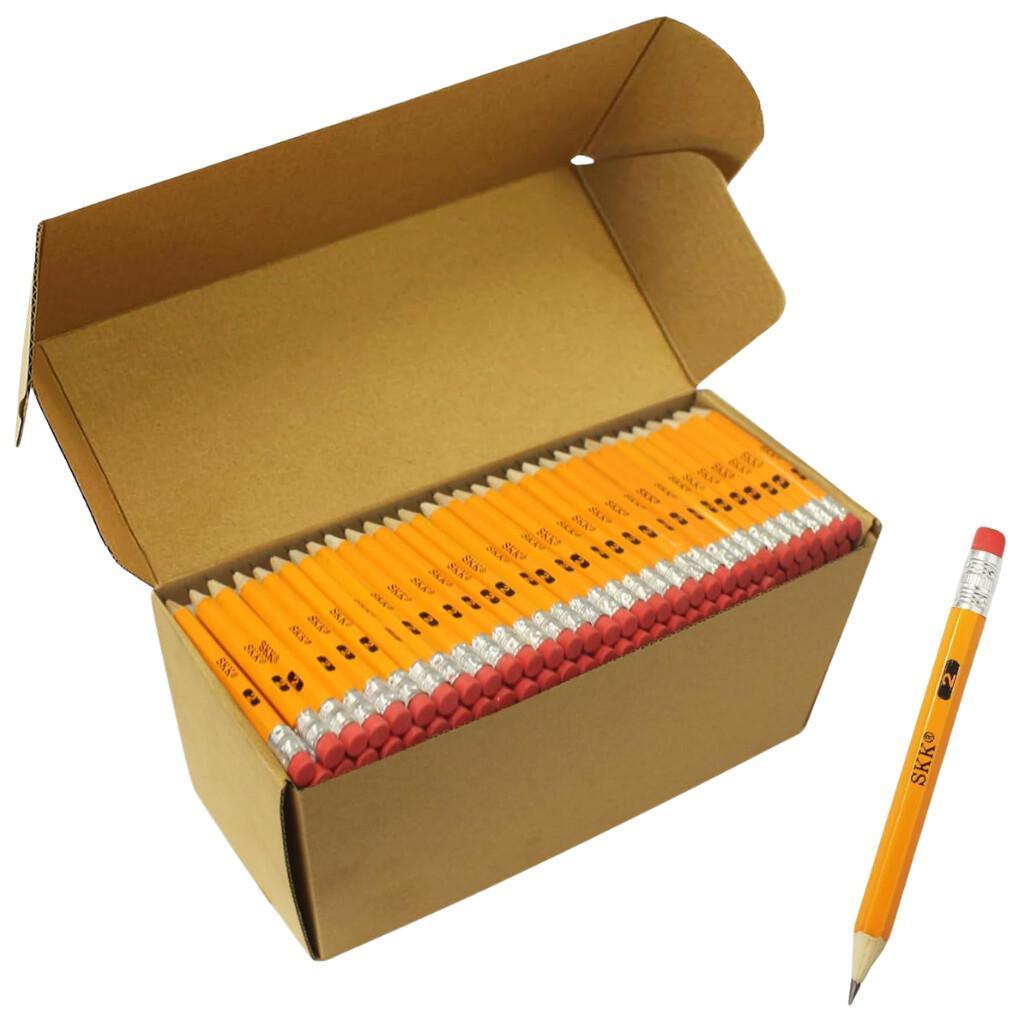 400pc Half Pencils with Eraser Tops for $11.xx on Amazon