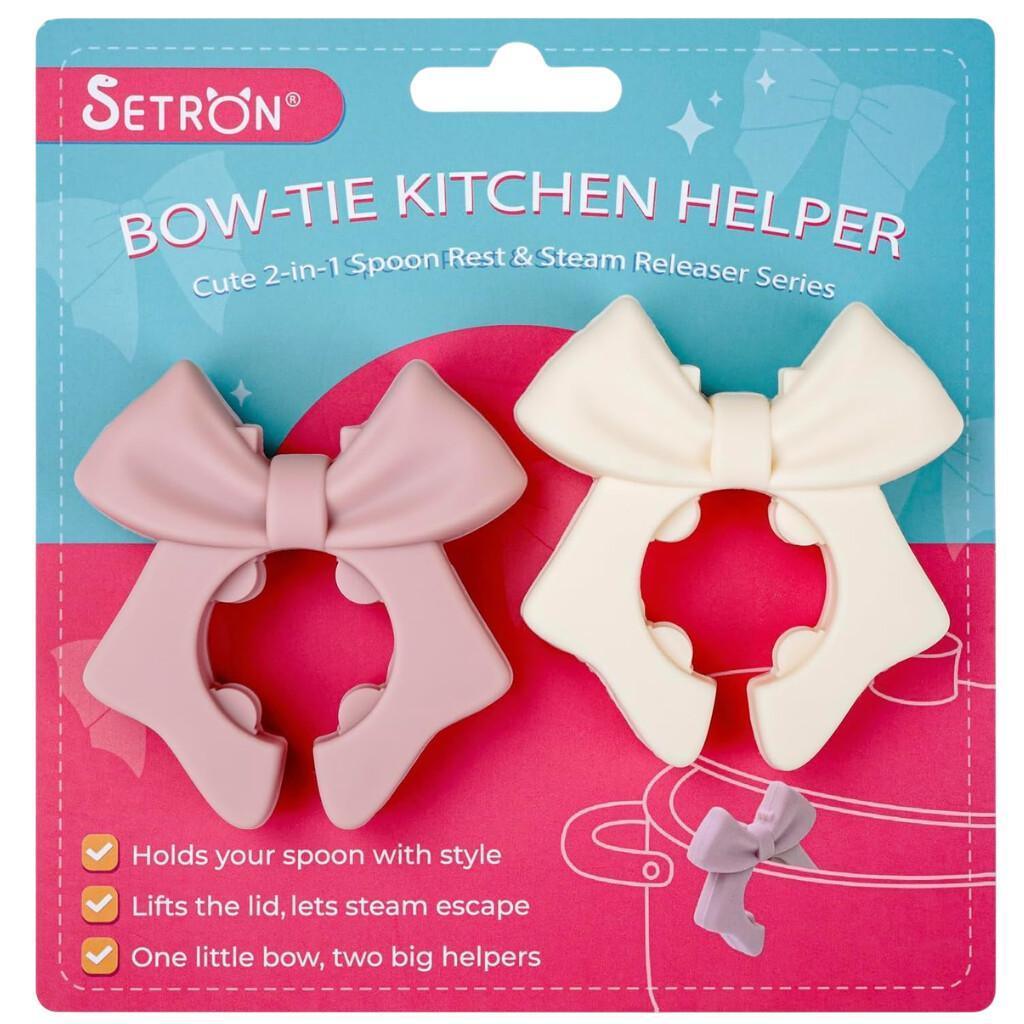 Bow Spoon Rest & Steam Releaser for Stove Top for $3.xx on Amazon