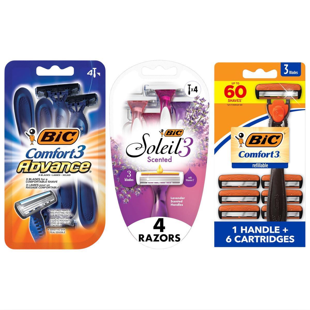BIC Razors from $2.xx on Amazon BIC Razors from $2.xx on Amazon