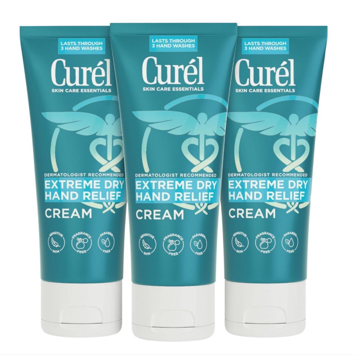 Curel Hand Cream 3-Pack for $5.xx on Amazon