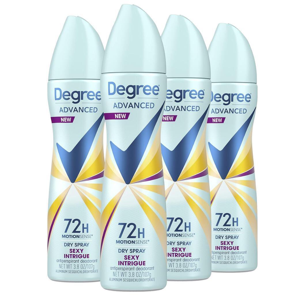 Degree Women Dry Spray Deodorant 4-Pack for $9.xx on Amazon Degree Women Dry Spray Deodorant 4-Pack for $9.xx on Amazon