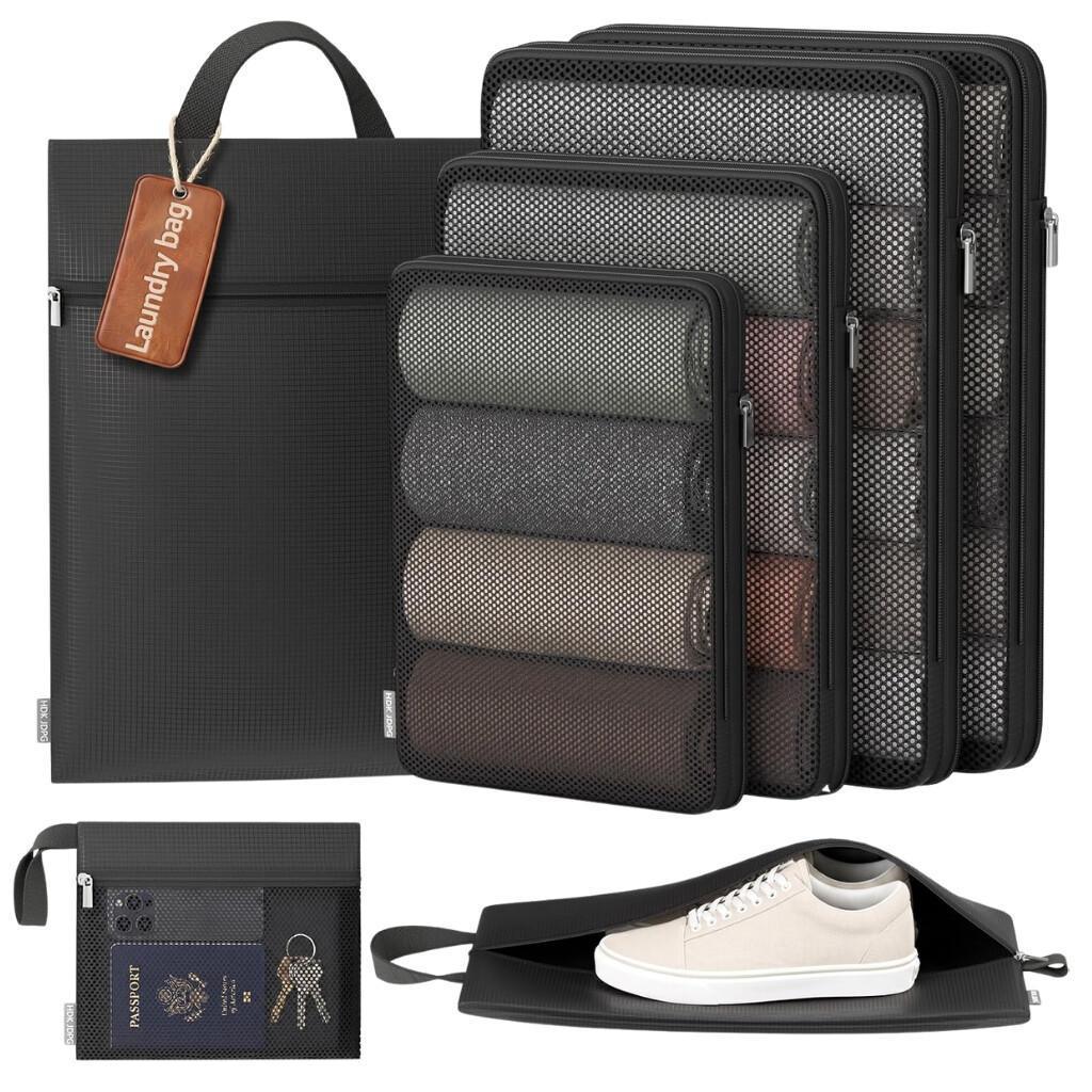7-Pc Compression Mesh Packing Cubes for $5.xx on Amazon