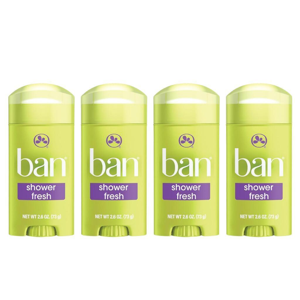 Ban Invisible Solid Antiperspirant Deodorant 4-Pack for $8.xx on Amazon Ban Invisible Solid Antiperspirant Deodorant 4-Pack for $8.xx on Amazon