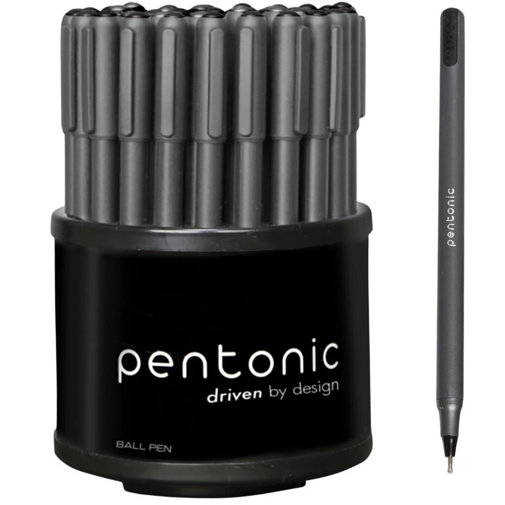 Pentonic Ballpoint Pens in Pen Organizer for $7.xx on Amazon