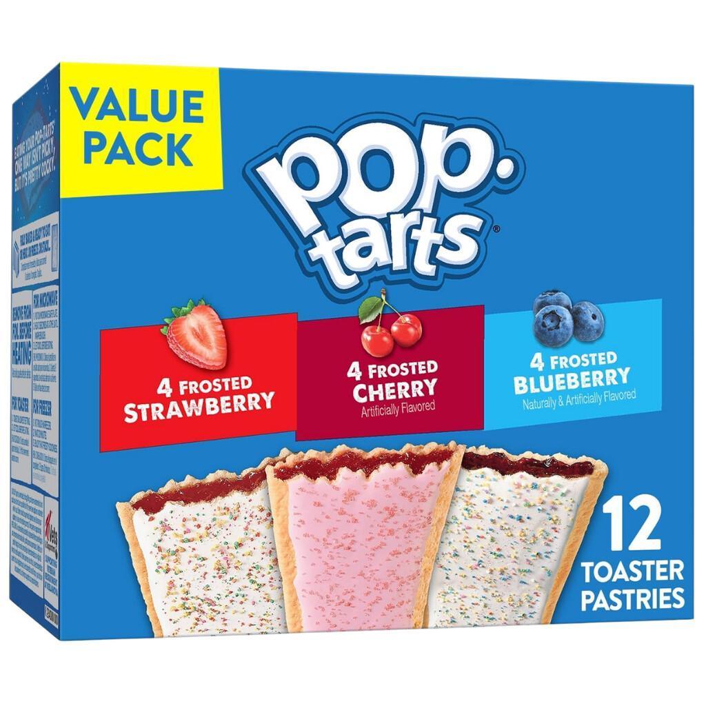 Pop-Tarts Fruit Lover’s Variety Pack 12-Count for $2.xx on Amazon