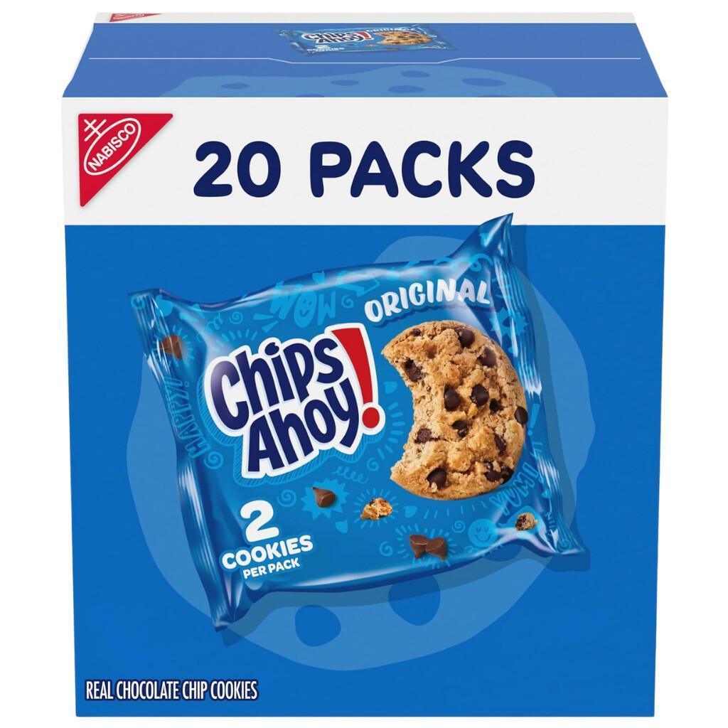 CHIPS AHOY! Original Chocolate Chip Cookies 20-Pack for $5.xx on Amazon CHIPS AHOY! Original Chocolate Chip Cookies 20-Pack for $5.xx on Amazon