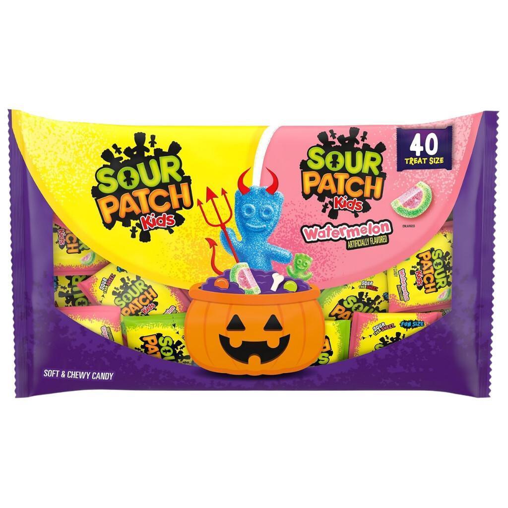 SOUR PATCH KIDS Halloween Candy Variety Pack 40-Count for $3.xx on Amazon