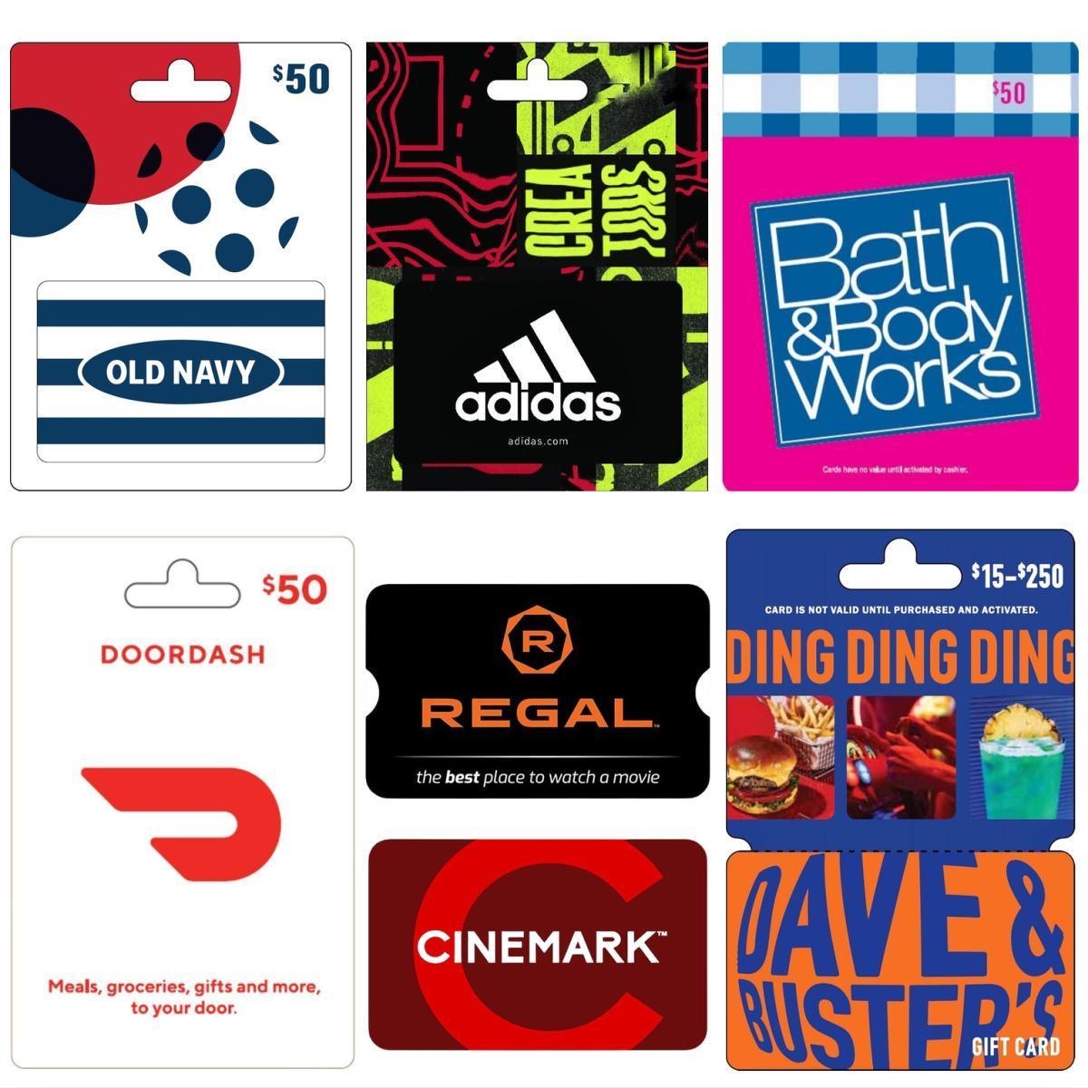 15% Off Gift Cards – DoorDash, Old Navy, Adidas & More!