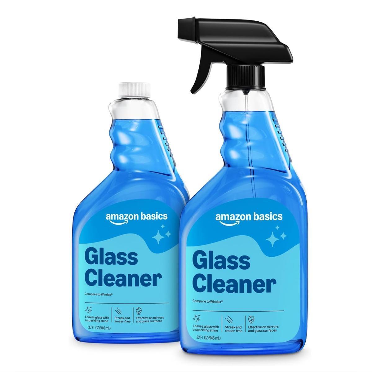 Amazon Basics Glass Cleaner 2-Pack for $3.xx 