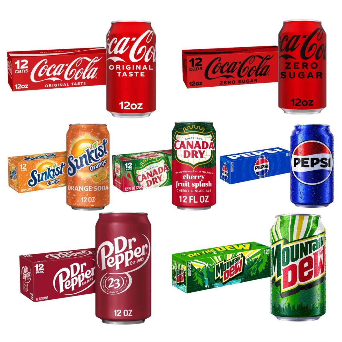 Target Deal! Soda 12-Packs for $3.xx Each