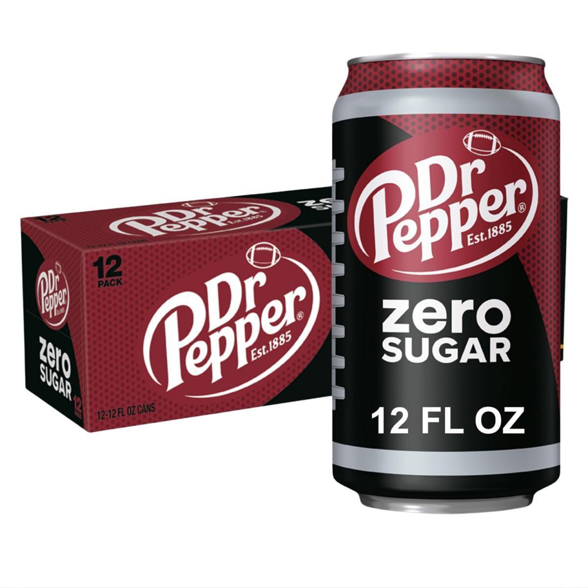 Dr Pepper Zero Sugar 12-Pack for $3.xx on Amazon