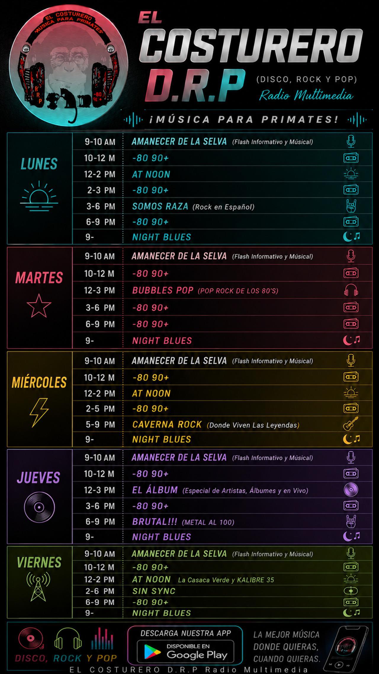 Programación Semanal