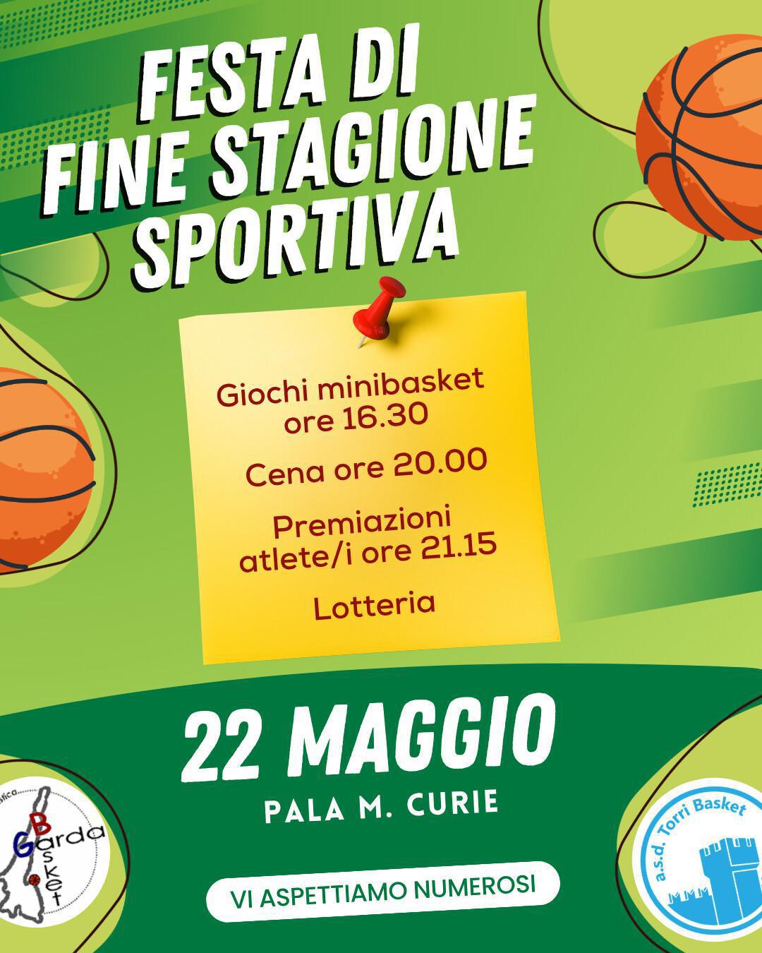 FESTA DI FINE STAGIONE 