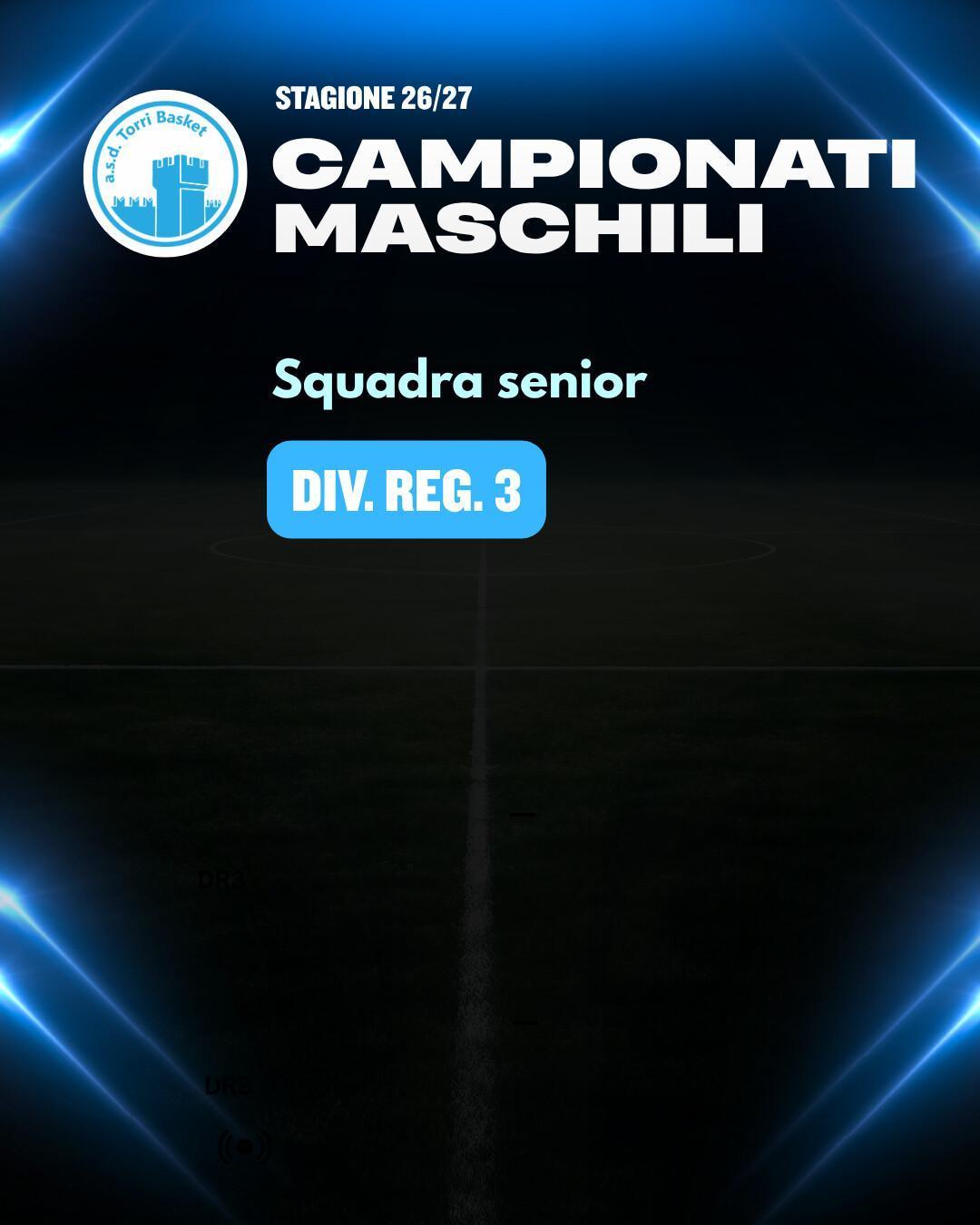 Squadra senior stagione 26/27 Squadra senior stagione 26/27
