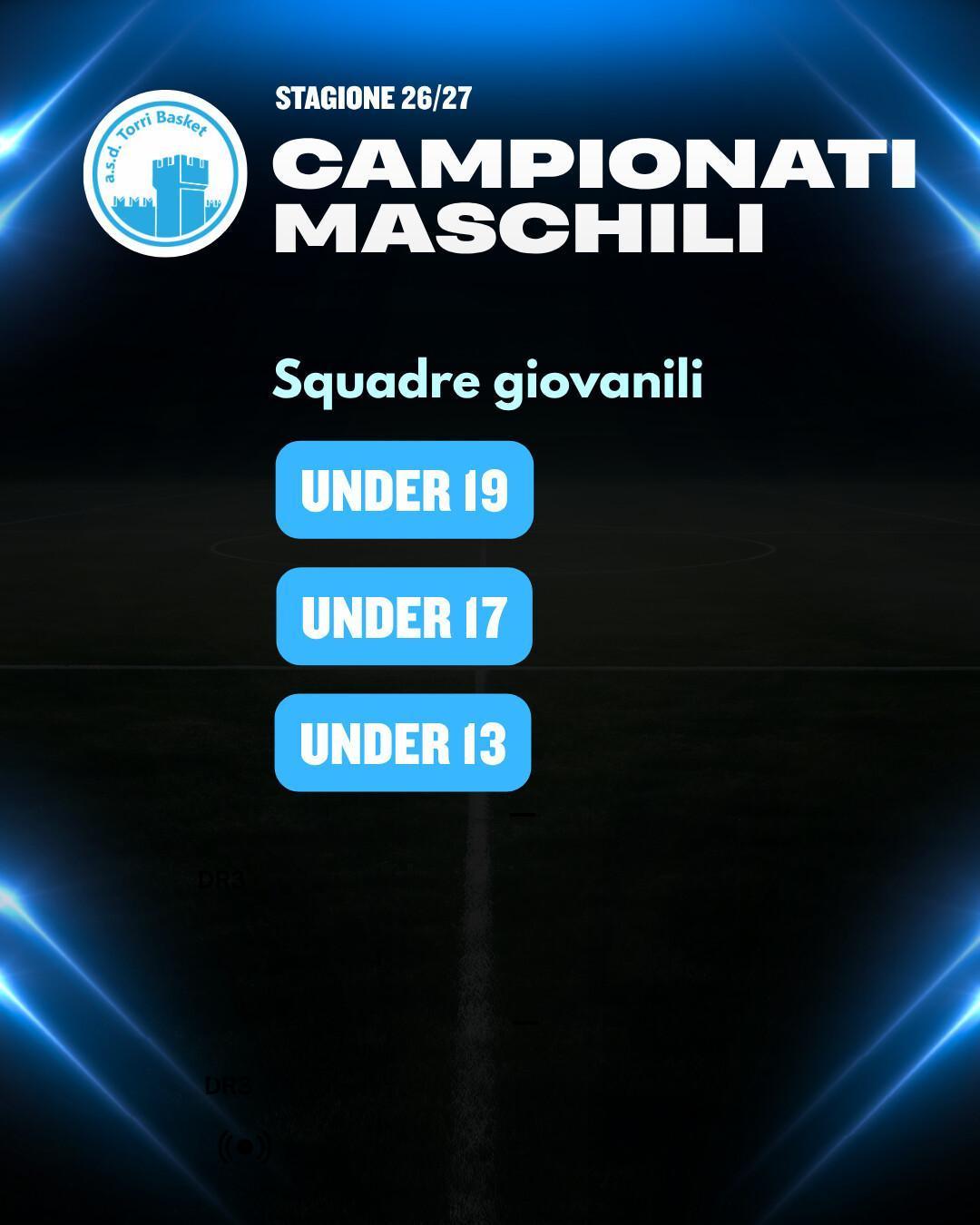 Squadre giovanili stagione 26/27