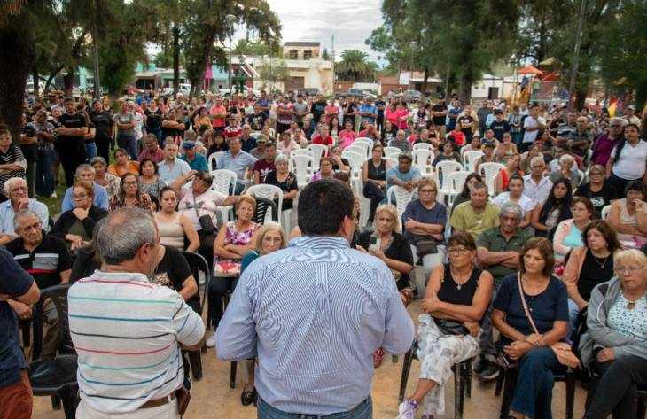 El Gobierno se reunió con vecinos de La Madrid y coordina un plan integral de obras hídricas El Gobierno se reunió con vecinos de La Madrid y coordina un plan integral de obras hídricas