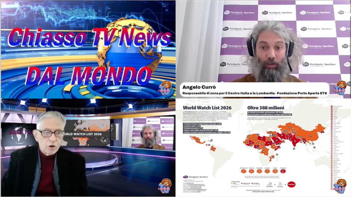 388 MILIONI di cristiani perseguitati - Presentata la World Watch List 2026 388 MILIONI di cristiani perseguitati - Presentata la World Watch List 2026