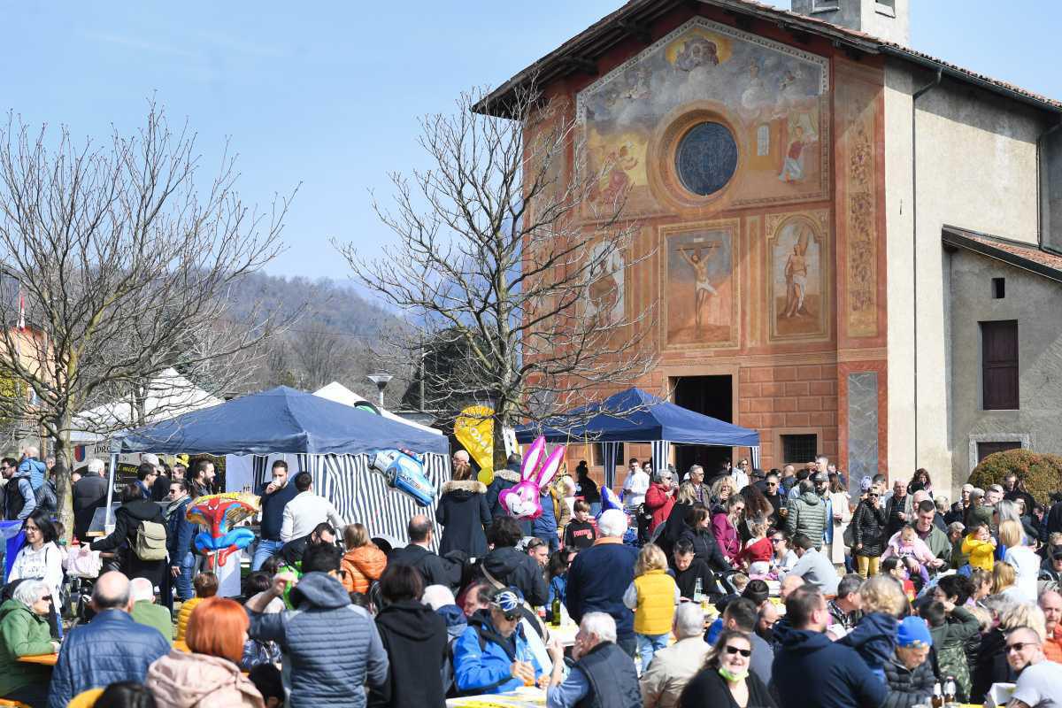 La Sagra di San Giuseppe: a Ligornetto torna il rito del falò che saluta la primavera