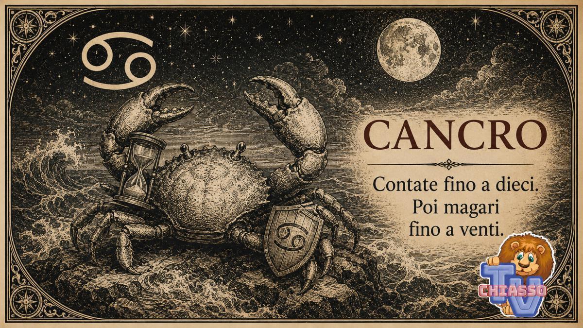 Le Stelle di Chiasso TV: l’oroscopo dal 31 agosto al 6 settembre Le Stelle di Chiasso TV: l’oroscopo dal 31 agosto al 6 settembre