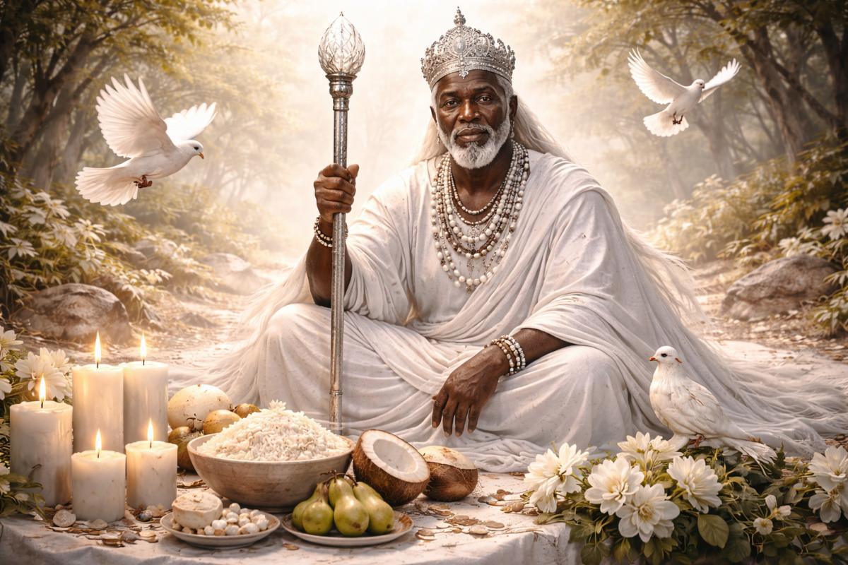 Obatalá: Orisha de la pureza, la paz y la sabiduría en la santería Obatalá: Orisha de la pureza, la paz y la sabiduría en la santería