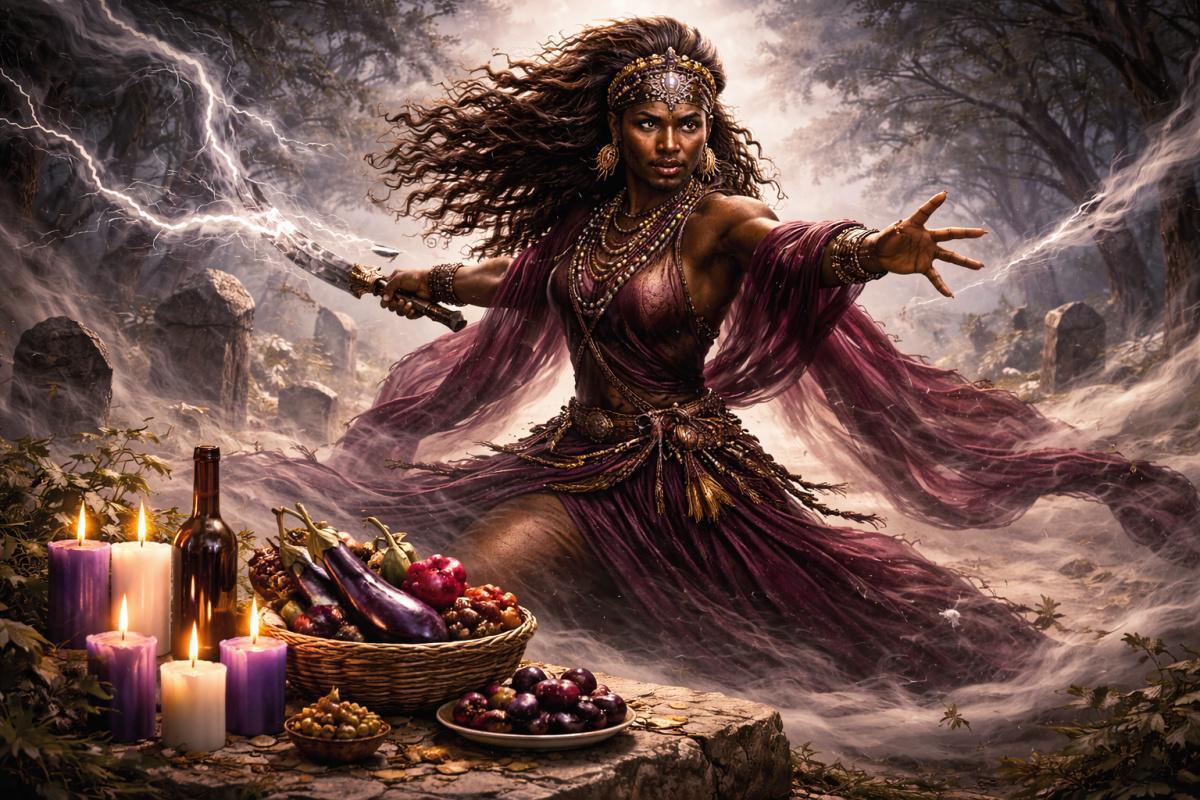 Oyá: Orisha de los vientos, las tormentas y la transformación en la santería Oyá: Orisha de los vientos, las tormentas y la transformación en la santería