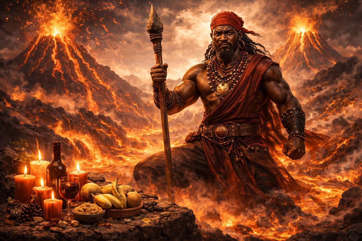 Aggayú: Orisha de los volcanes, la fuerza y la tierra en la santería Aggayú: Orisha de los volcanes, la fuerza y la tierra en la santería