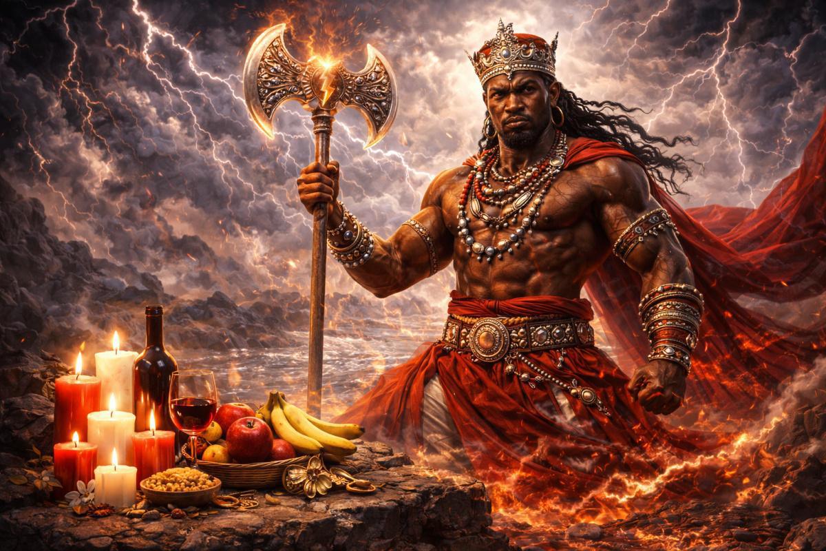 Shangó: Orisha del trueno, el fuego y la justicia en la santería