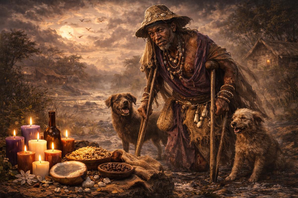 Babalú Ayé: Orisha de la sanación, las enfermedades y la misericordia en la santería Babalú Ayé: Orisha de la sanación, las enfermedades y la misericordia en la santería