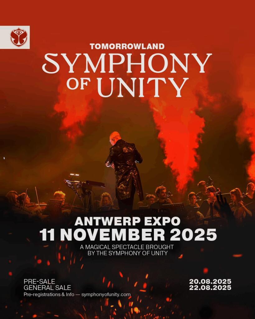 Tomorrowland’s Symphony of Unity feiert erste Solo-Show in Antwerpen