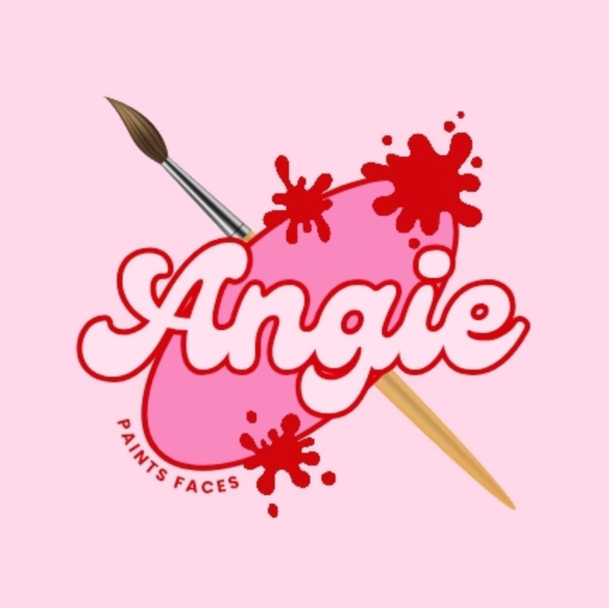 Angie Paints Faces